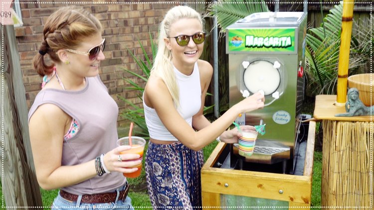 Rent one frozen drink machine for your favorite frozen drink flavor from Island Time Party Rentals.